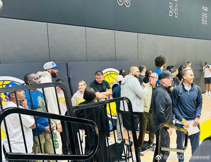 杨瀚森亮相Pro Day 众星云集现场围观