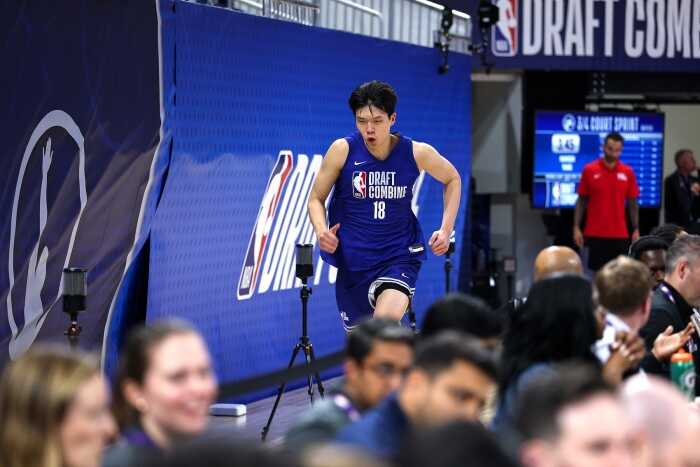 联合试训后行情飞涨 杨瀚森竟被勇士捡漏41顺位