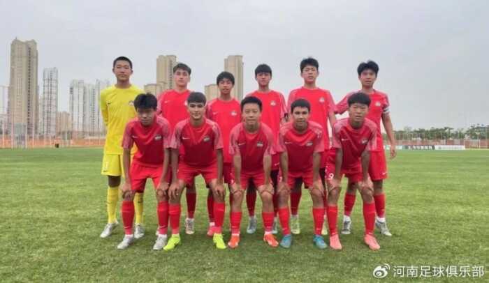 河南U15勇闯全国八强 两名球员获选中国足协精英训练营