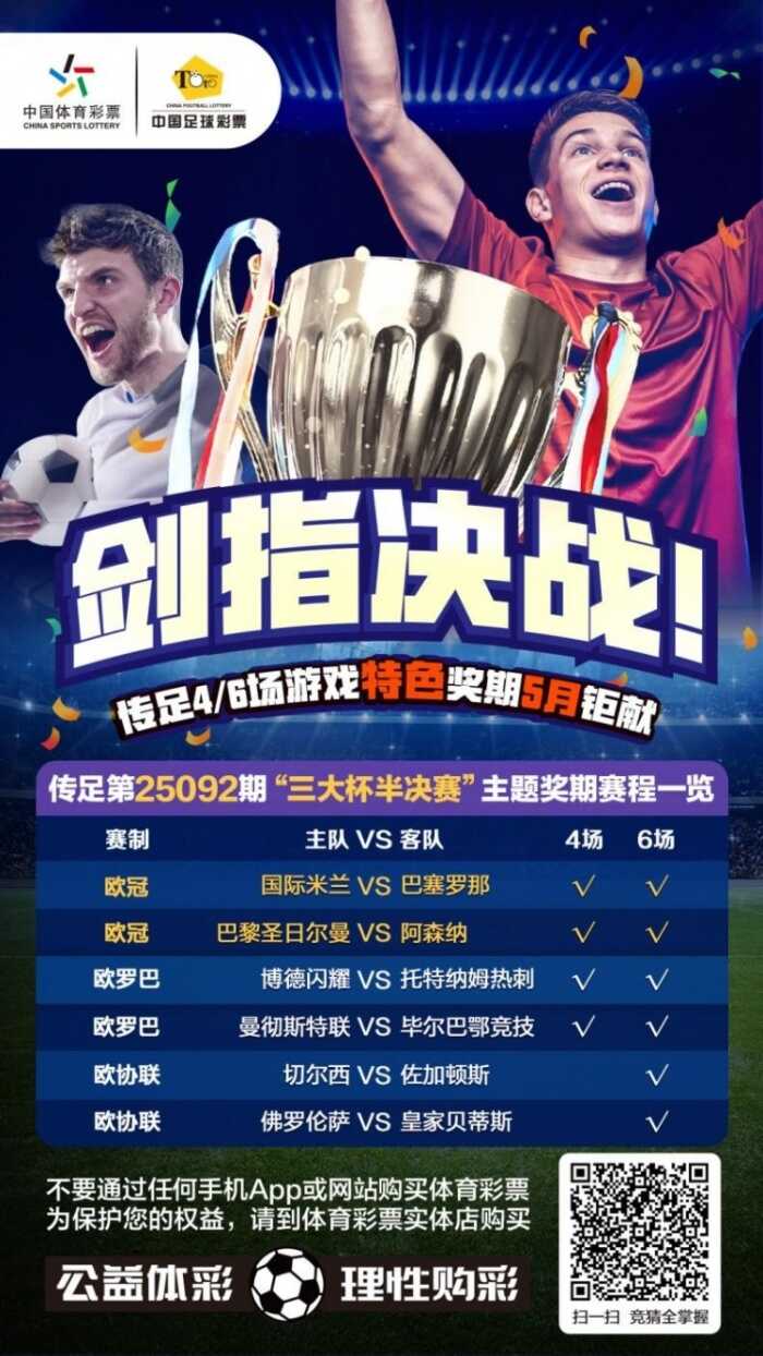 聚焦三大杯半决赛 传足特色奖第25092期剑指决战